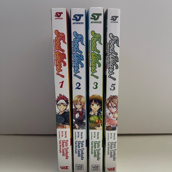 Food wars mangas( Volumes 1, 2, 3, 5) - Picture 1 of 1